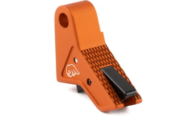 Image of The Gun Company Gen 3/4 TWP Trigger, Orange Shoe, Black Safety, TWP-TRG-ORG-BLK