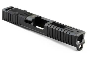 Image of The Gun Company LVL-2 Combat Duty Enhanced, Glock 19 Slide, Top Barrel Peep Window Only, Stripped, Black, FDE or Gray, TGC-GLK-LVL-2-CD-BLK-G319-EC