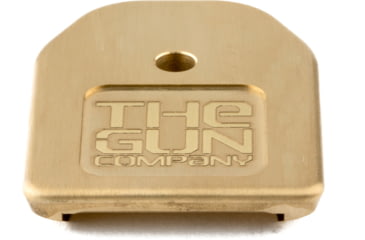 Image of The Gun Company Magazine Basepad 2 for Glock, Brass, TGC-GLK-B2-BRS