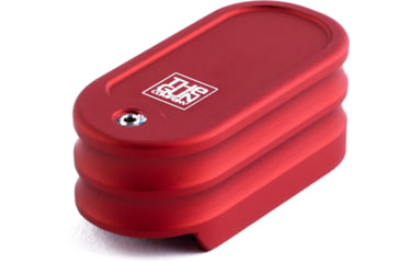 Image of The Gun Company Magazine Extension, Glock 43 +2, Red, TGC-GLK-ME2-RED