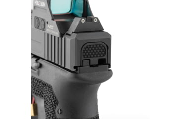 Image of The Gun Company Slide Back Plate For Glock, Diamond, Black, TGC-SLD-BP-BLK