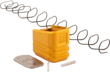 Image of The Gun Company The Gun Co +5 Magazine Extension for Glock 19, Gold, TGCGBP195GLD