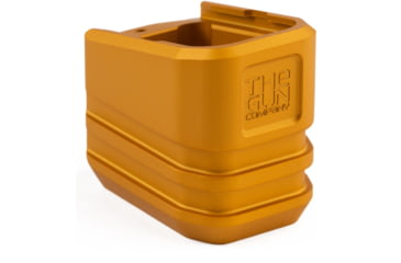 Image of The Gun Company The Gun Co +5 Magazine Extension for Glock 19, Gold, TGCGBP195GLD