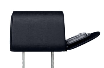 Image of The Headrest Safe Co. The Vulcan Headrest Left-Hand Driver, Charcoal, HRSCRC01P