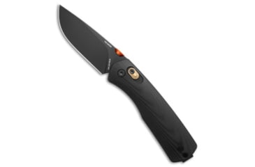 Image of The James Brand The James Brand The Carter Ambi-Slider Knife Black + Fire G-10 2.8" Black, Black, VG10, adult, BHQ-216835