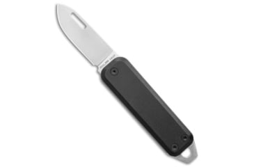 Image of The James Brand The James Brand The Elko Slip Joint Keychain Knife Black 1.6" Satin, Black, Sandvik 12C27, adult, BHQ-76587