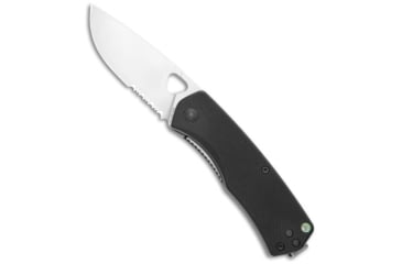 Image of The James Brand The James Brand The Folsom Liner Lock Knife Black G-10 2.75" Satin Serr, Black, VG10, adult, BHQ-121593