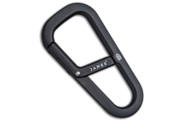 Image of The James Brand The James Brand The Hardin Carabiner - Black, Black, adult, BHQ-109438