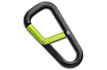 Image of The James Brand The James Brand The Hardin Carabiner - Black/Electric Moss, Black/Green, adult, BHQ-137933