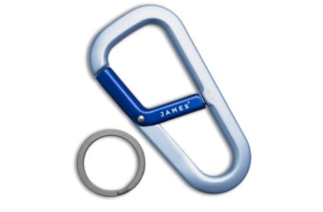 Image of The James Brand The James Brand The Hardin Carabiner - Sea Wave + Dark Blue, Blue, adult, BHQ-215882
