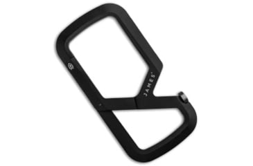 Image of The James Brand The James Brand The Mehlville Carabiner - Black, Black, adult, BHQ-88100