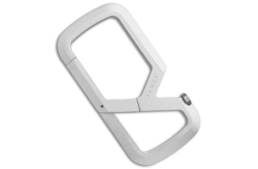 Image of The James Brand The James Brand The Mehlville Carabiner - Silver, Gray, adult, BHQ-88102