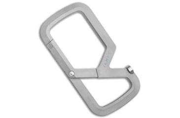 Image of The James Brand The James Brand The Mehlville Carabiner - Titanium, Gray, adult, BHQ-112773