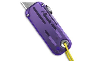 Image of The James Brand The James Brand The Palmer PC Utility Knife Atomic Purple/Electric Green, Purple, Stainless Steel, adult, BHQ-195470