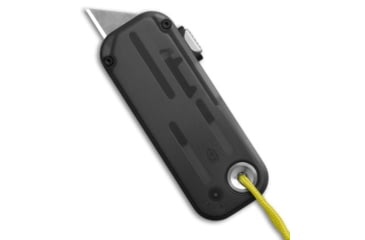 Image of The James Brand The James Brand The Palmer PC Utility Knife Charcoal/Electric Green, Gray, Stainless Steel, adult, BHQ-195471