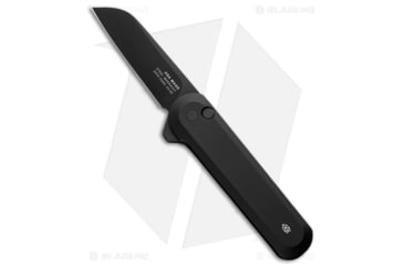 Image of The James Brand The Wells MagnaCut Flipper Folding Knife, 2.875in, CPM MagnaCut, Sheepsfoot Blade, Aluminum, Black Handle, Black/Black, 7.25 inch, BHQ-189505