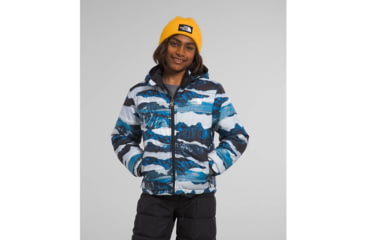 Image of The North Face The North Face Boys Reversible Mt Chimbo Full Zip Hooded Jacket, NF0A82XY-O3Q-L