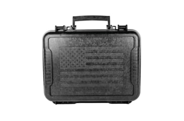 Image of The Outdoor Connection Flag Hard Pistol Case, 11 in, Black, 10017