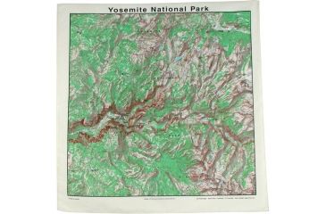 Image of The Printed Image Glacier National Park Topo Ban 522