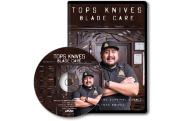 Image of The Survival Summit TOPS Knives Blade Care DVD, Featuring, TOPS Knives, BCDVD