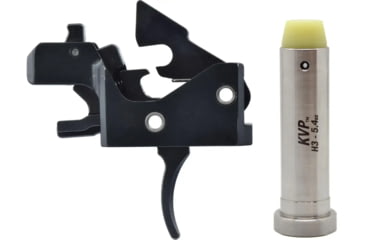 Image of The Triggered Company Partisan Disruptor AR-15 FRT 3 Position Drop In Forced Reset Rifle Trigger w/ Single Side Safety Selector &amp; Kaw Valley Precision Heavy H3 Stainless Steel Buffer