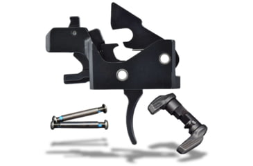 Image of The Triggered Company The Disruptor AR-15 FRT 3 Position Drop In Forced Reset Rifle Trigger w/ Ambidextrous Safety Selector, AR-15, Curved, 3.7-4.1lb, Black, 4