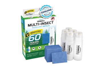 Image of ThermaCELL Fuel-ZoneGuard Multi-Insect Repellent Refills, 4 Fuel Cartridges/15 Mats, 60h, MI5