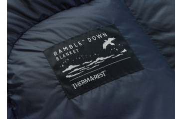 Image of Therm-a-Rest Ramble Down Blanket, Double, Eclipse Blue, 10810