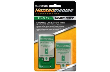 Image of Thermacell Battery Pack for ProFLEX Heavy Duty Heated Insoles-Grey/Green