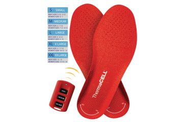 Image of Thermacell Rechargeable Heated Insoles Size Medium