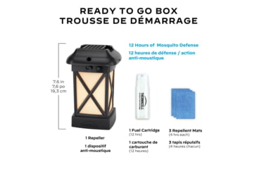 Image of Thermacell Patio Shield Mosquito Repeller Lantern XL 79DA3CF6