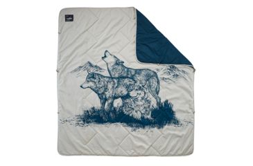 Image of Therm-a-Rest Argo Blanket, Wolf Print, Double, 10710