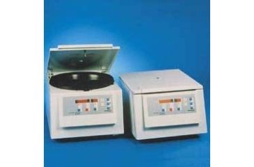 Image of Thermo Fisher Scientific Heraeus Labofuge 400/400R Tabletop Centrifuges, Thermo Fisher Scientific Scientific 75008188 Tube Adapters And Adapter Spacer For Use With Round Buckets 20300-142 For 7 x 5/7 Ml Blood Sample And Bd Hemogard*-Type Tubes, Gray