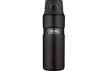 Image of Thermos Stainless King 24oz Black SK4000BKTRI4