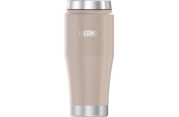 Image of Thermos Vacuum Insulated Stainless Steel Travel Tumbler - 16oz - Matte Stone Gray 74656