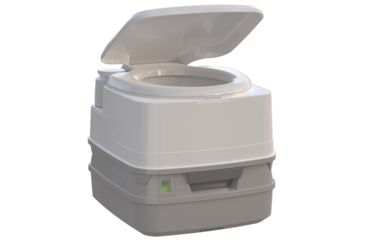 Image of Thetford Marine Potti 260P MSD Marine Toilet with Piston Pump, Level Indicator, and Hold-Down Kit Porta 42908