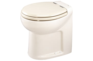 Image of Thetford Tecma Silence 2 Mode 24V RV Toilet With Electric Solenoid - High, Bone, 38108