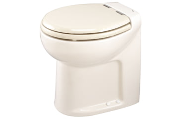 Image of Thetford Tecma Silence 2 Mode 12V Toilet w/ Water Pump High Profile Bone, 38118