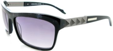 Image of Thierry Mugler 10214 Black-Marble Frame, Purple Gradient Lenses Frame Womens Sunglasses, 60-17-130 10214-C5