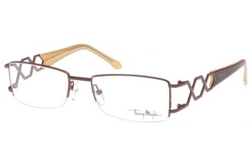 Image of Thierry Mugler 3607 Eyeglasses Frmae, C3 Brown Tan