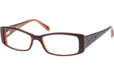 Image of Thierry Mugler 9208 Eyewear - Burgundy-Orange (c2)
