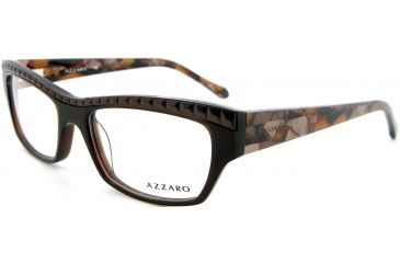 Image of Thierry Mugler Progressive Eyeglasses30042 Brown-Cognac Tile Frame, Women, 51-17-135 30042-C6PROG