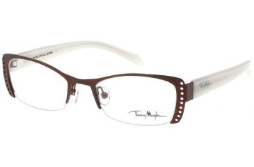 Image of Thierry Mugler Progressive Eyeglasses9299  Brown-Pearl Frame, Women, 50-19-135 9299-C3PROG