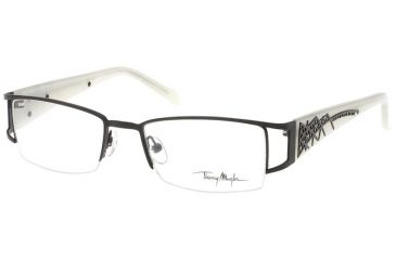 Image of Thierry Mugler Progressive Eyeglasses9302 Black-Cream Frame, Women, 50-18-135 9302-C4PROG