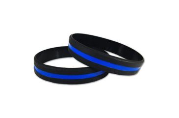 Image of Thin Blue Line Bracelet 7 Inch, Thin Blue Line - TBL-BRACELET-7