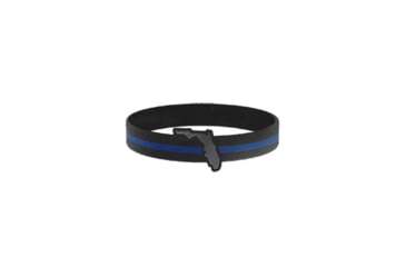 Image of Thin Blue Line Bracelet - 8 Inch - - BR-FL-TBL-8