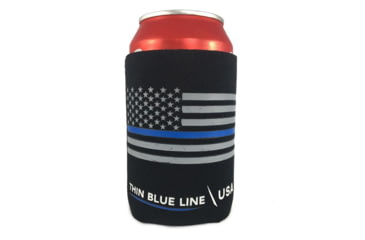 Image of Thin Blue Line Can Koozie, Thin Blue Line - KOOZ-TBL