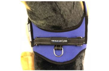 Image of Thin Blue Line Dog Harness, , Thin Blue Line - DOG-HARN-TBL-LARGE-KIT