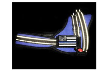 Image of Thin Blue Line Dog Harness, , Thin Blue Line - DOG-HARN-TBL-LARGE-KIT