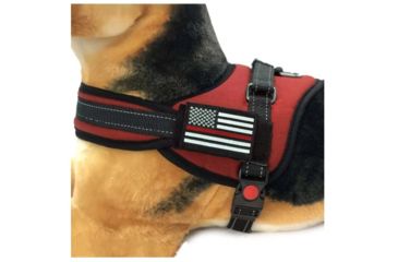 Image of Thin Blue Line Dog Harness, , Thin Red Line - DOG-HARN-TRL-LARGE-KIT